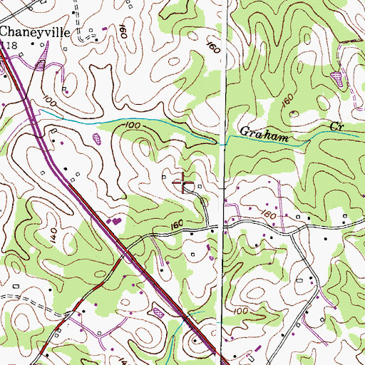 Topographic Map of The Church of Jesus Christ of Latter Day Saints, MD