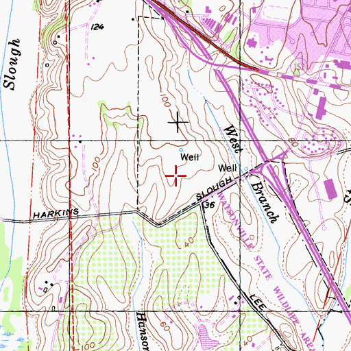 Topographic Map of Pajaro Valley High School, CA
