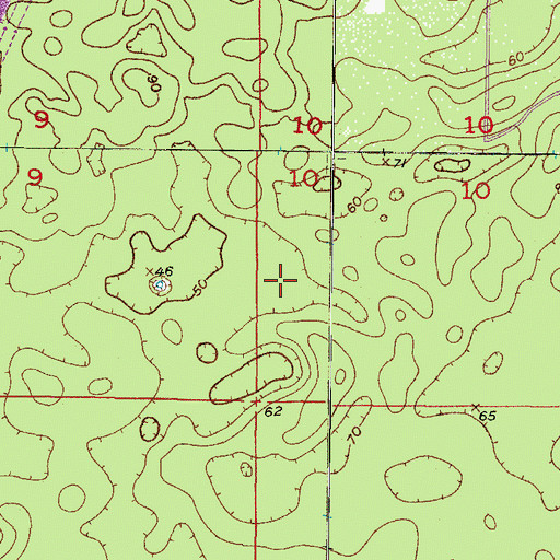 Topographic Map of Challenger K-8 School of Science and Mathematics, FL
