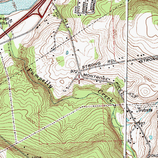 Topographic Map of Sword And The Spirit Christian Church, NY