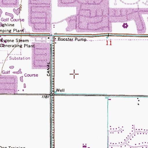 Topographic Map of Renaissance, AZ