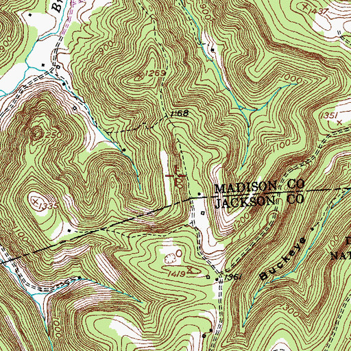 Topographic Map of Shirley Post Office (historical), KY
