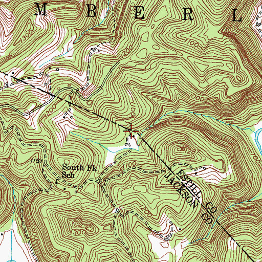 Topographic Map of Sparks School (historical), KY