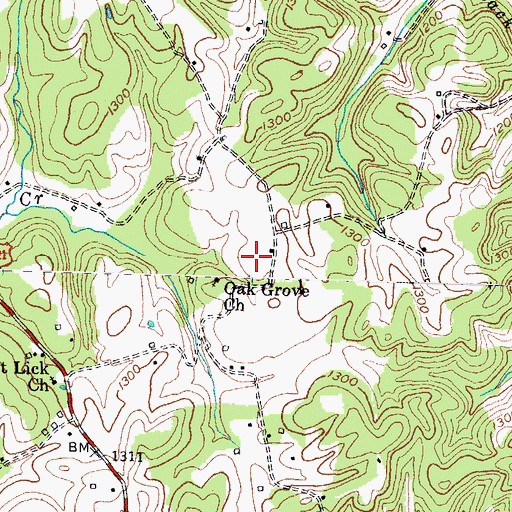 Topographic Map of Wilma Post Office (historical), KY