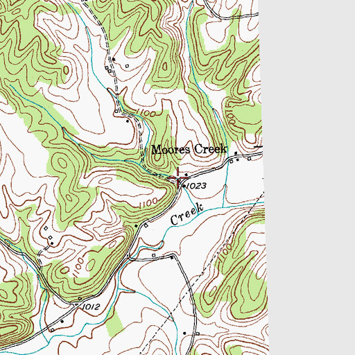 Topographic Map of Lite School (historical), KY