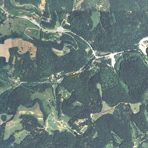 Aerial/Satellite Image of Cave Spring School (historical), KY