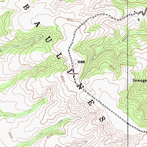 Topographic Map of Tomales Y Baulines, CA