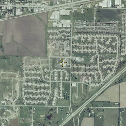 Aerial/Satellite Image of Moonlight Elementary School, KS