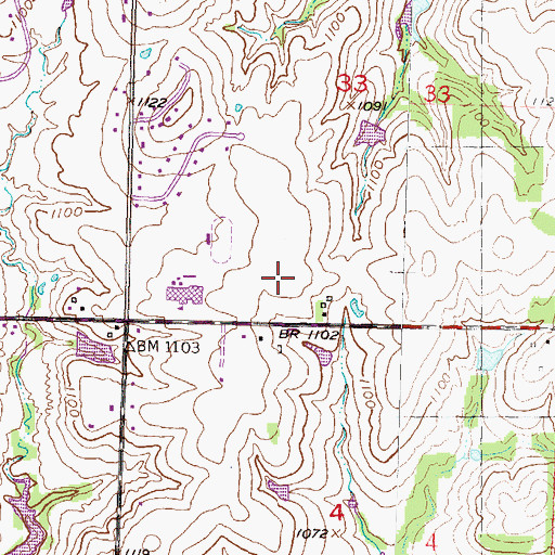 Topographic Map of Tallgrass Student Learning Center School, KS