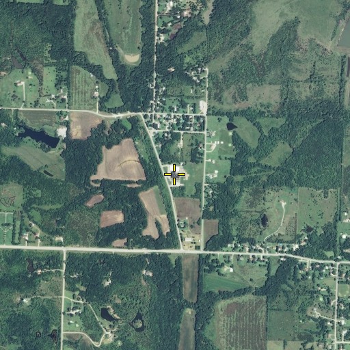Aerial/Satellite Image of Elmont Elementary School, KS