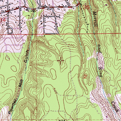 Topographic Map of Northshore Christian Academy, WA