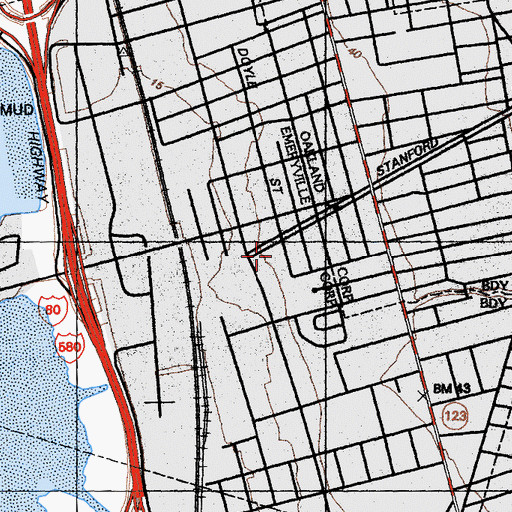 Topographic Map of Pacific Rim International School, CA