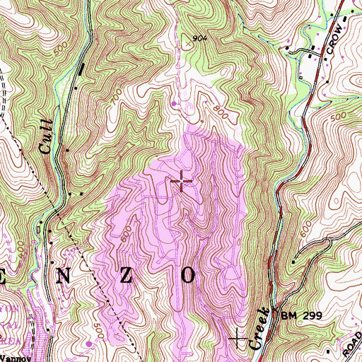 Topographic Map of Liberty School, CA