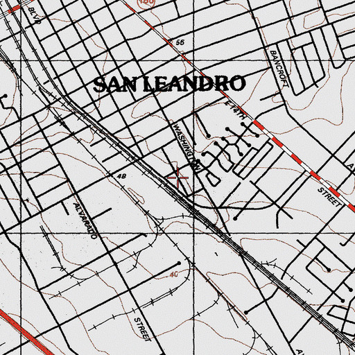 Topographic Map of The Principled Academy, CA