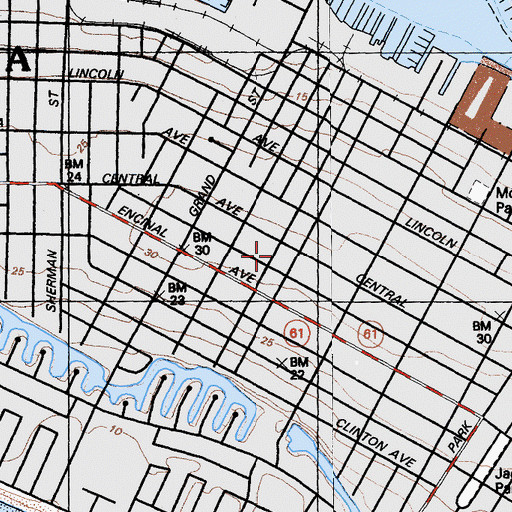 Topographic Map of The Phillips Academy, CA