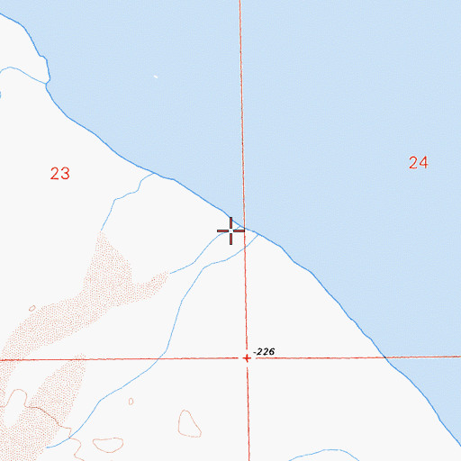 Topographic Map of Tule Wash, CA