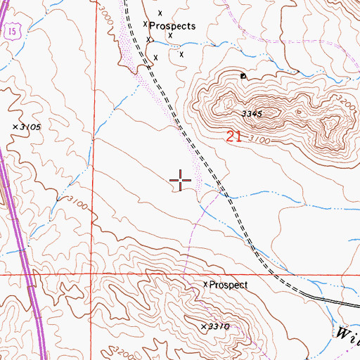 Topographic Map of Turtle Valley, CA