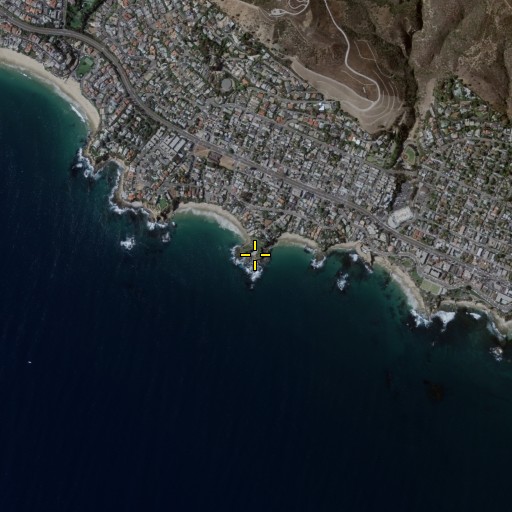Aerial/Satellite Image of Twin Points, CA