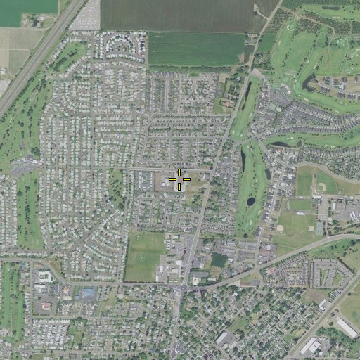 Aerial/Satellite Image of Church of Jesus Christ of Latter Day Saints, OR