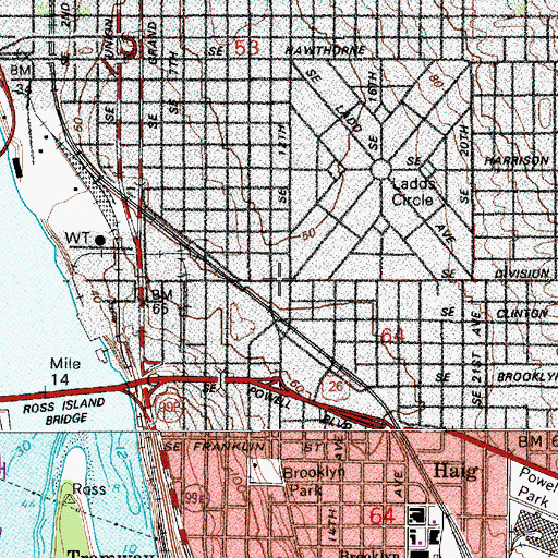 Topographic Map of Mahasiddha Buddhist Center, OR