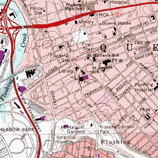 Topographic Map of Amitabha Buddhist Society, NY