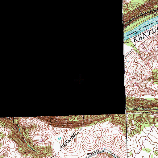 Topographic Map of Fords Ferry (historical), KY