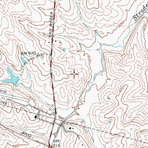 Topographic Map of Constant Station (historical), KY