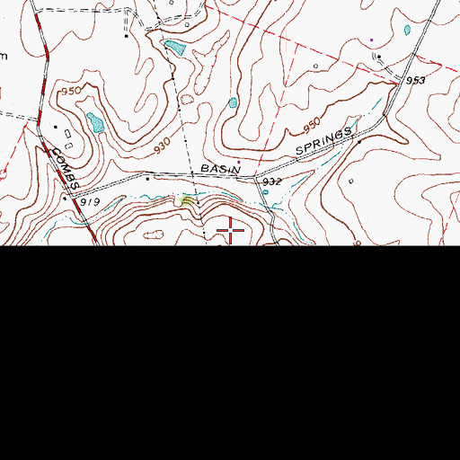 Topographic Map of Rural Retreat (historical), KY
