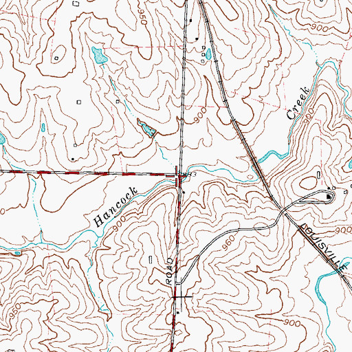 Topographic Map of Sycamore Stock Farm (historical), KY