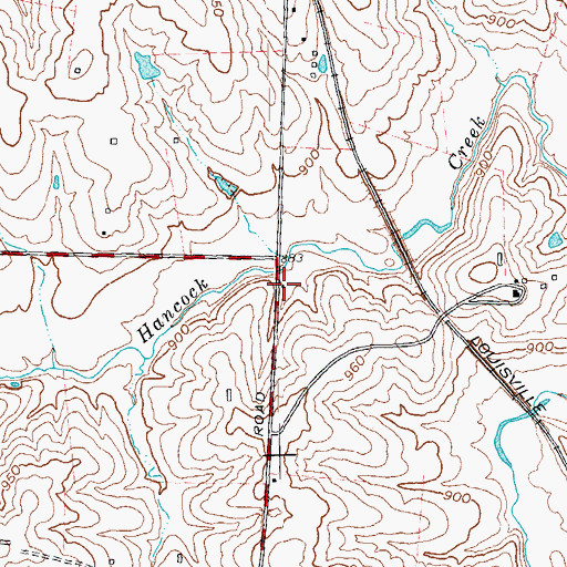 Topographic Map of Sycamore Baptist Church, KY