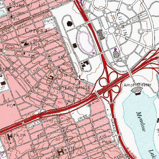 Topographic Map of Capilla Evangelica, NY