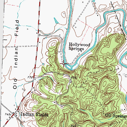 Topographic Map of New Providence (historical), KY