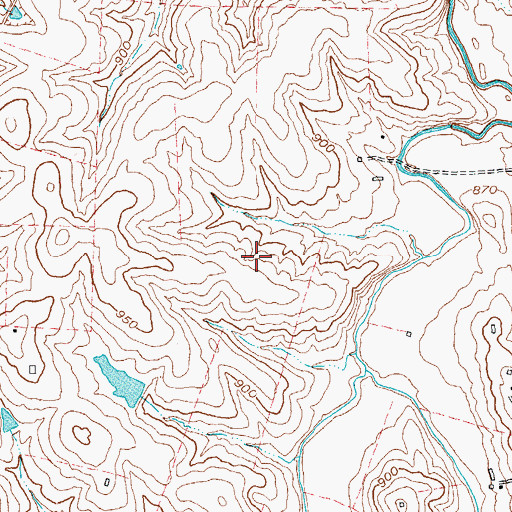 Topographic Map of Glendale Stock Farm (historical), KY