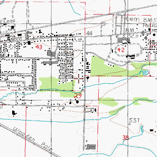 Topographic Map of Tillamook Christian Center, OR
