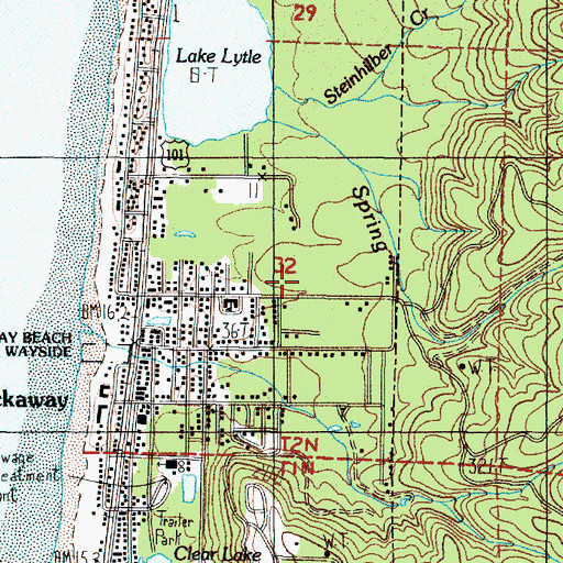 Topographic Map of Church of Jesus Christ of Latter Day Saints, OR