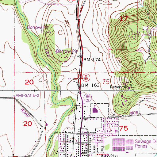Topographic Map of Church of Jesus Christ of Latter Day Saints, OR