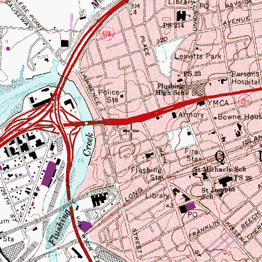 Topographic Map of Ebenezer Baptist Church, NY