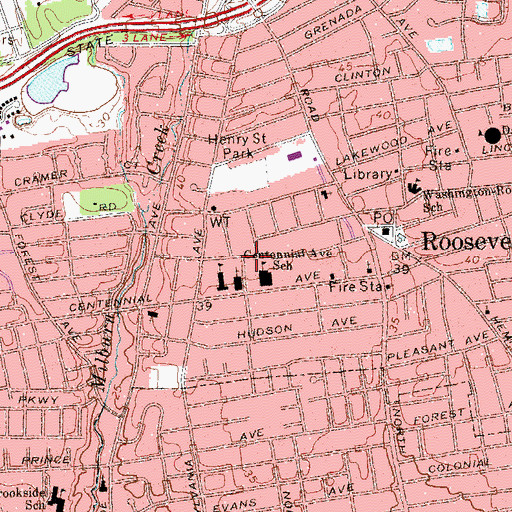Topographic Map of Free And Independent Church, NY