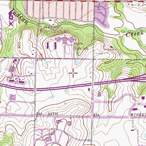 Topographic Map of Heartland Surgical Specialty Hospital, KS