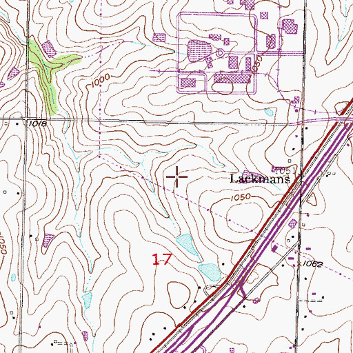 Topographic Map of The Institute for Advanced Bariatric Surgery, KS