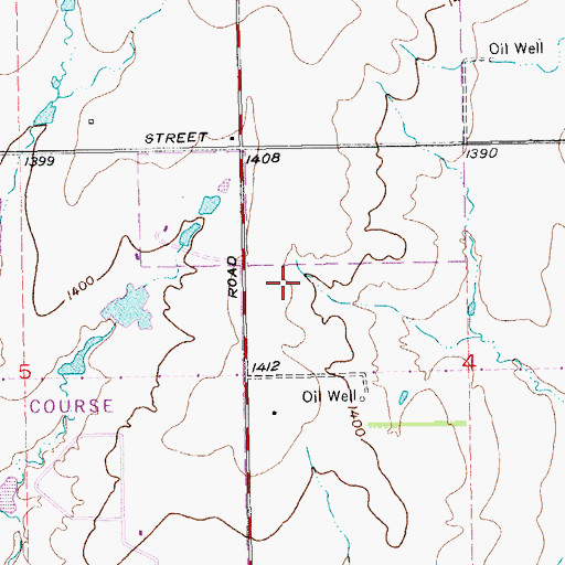 Topographic Map of Kansas Surgery and Recovery Center, KS