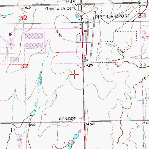 Topographic Map of Kansas Spine Hospital, KS