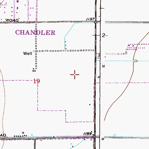 Topographic Map of Silvergate Trails, AZ