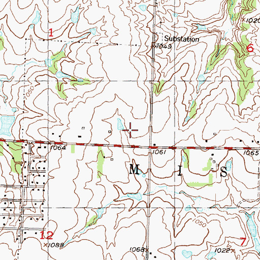 Topographic Map of Good Sheperd Family Church, KS
