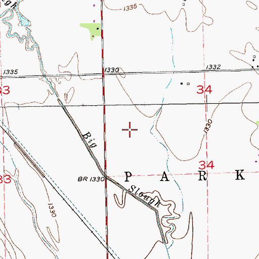 Topographic Map of Cornerstone Ridge Plaza Assisted Living Facility, KS