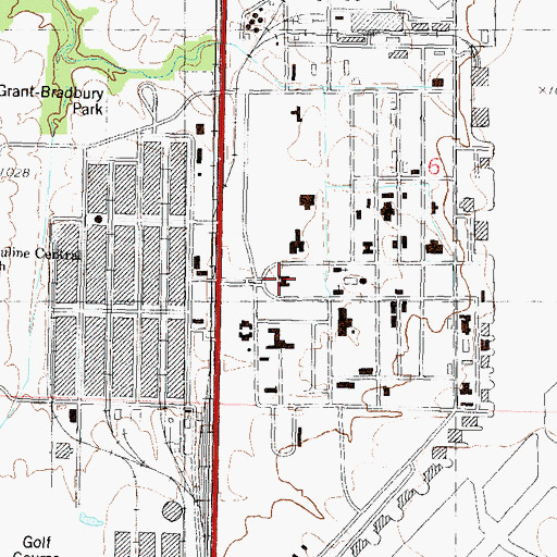 Topographic Map of Combat Air Museum, KS