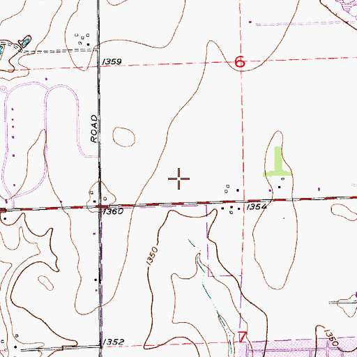 Topographic Map of Evangelical Assembly of God, KS