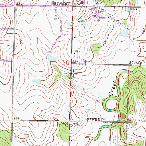 Topographic Map of Sunrise Assisted Living of Leawood, KS