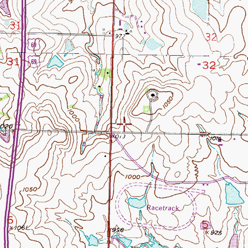 Topographic Map of Lionsgate Office Centre, KS