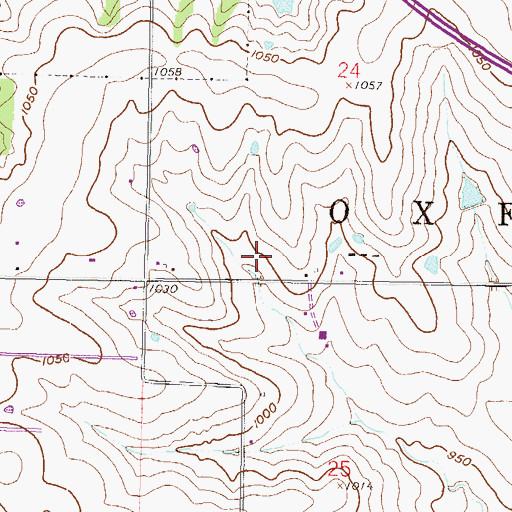 Topographic Map of Switzer Substation, KS
